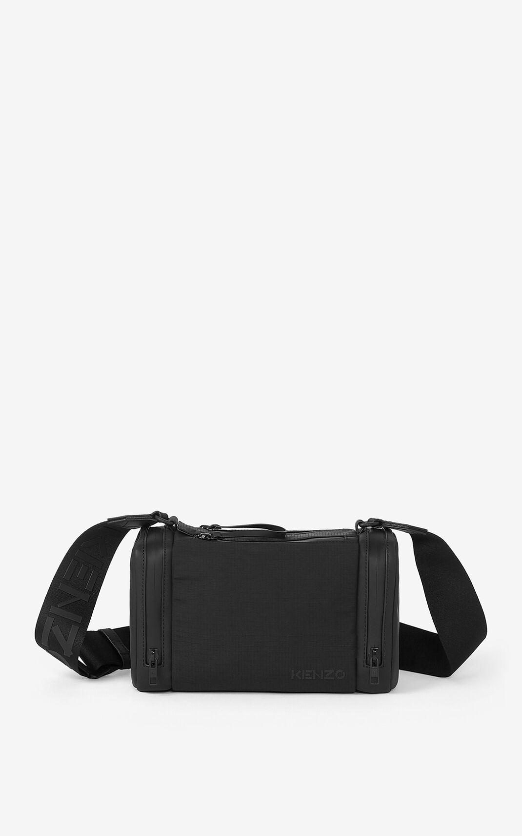 Bolsa Tiracolo Kenzo Small Kamera Masculino - Pretas | 174RTBSLQ